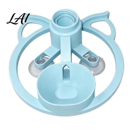 Indoor Cat Water Station Automatic Dispenser Bottle Adapter Pet Dispenser with Suction Cups Hydration System Non-Slip Portable Drinking for