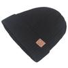 Wool hat women's winter face small knitted fleece thickened warm bald hat men's trendy windproof Internet celebrity letter cold hat