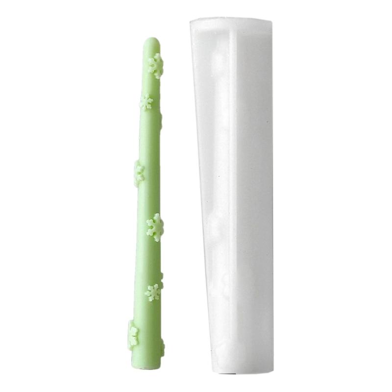 Molde Longo de Silicone Resistente ao Calor Amigo do Utilizador Molde de Silicone para Vela Longa Perfeito para Várias Ocasiões