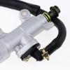 Rear Foot Brake Master Cylinder Universal Pump Folding Design with Oil Cup for Geely CK Brake Cylinder and Off-road Motorcycle