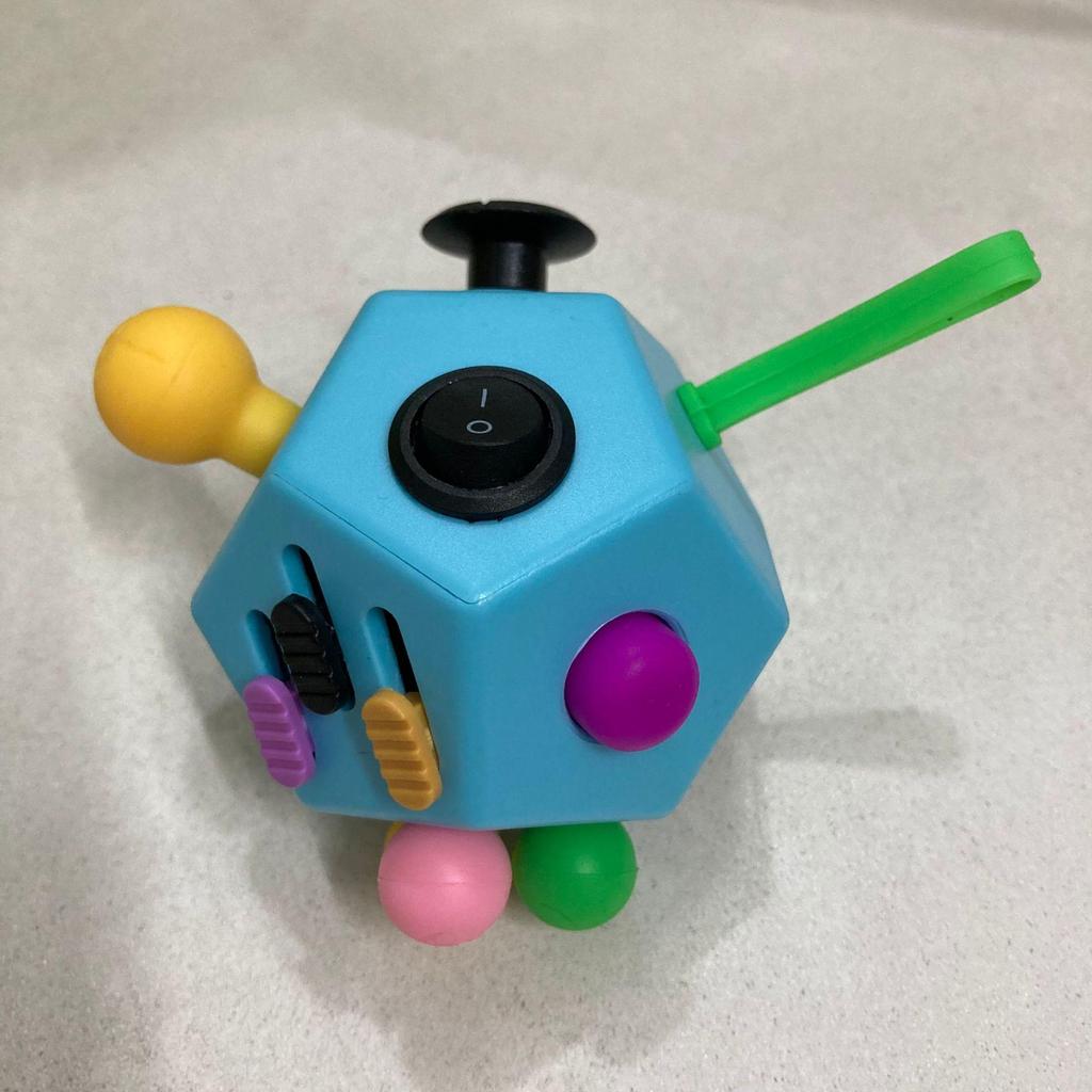 Second Generation 12-Sided Stress Relief Decompression Magic Cube Toy