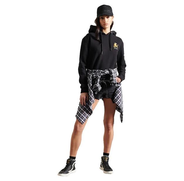 Superdry Lace Hot Denim Shorts