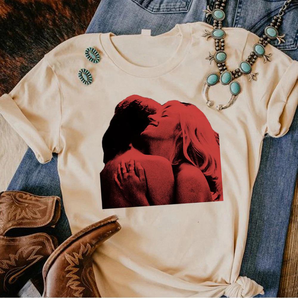 

Женские футболки Tv Girl комикс Y2K манга футболка девушка манга дизайнерская одежда 4XL