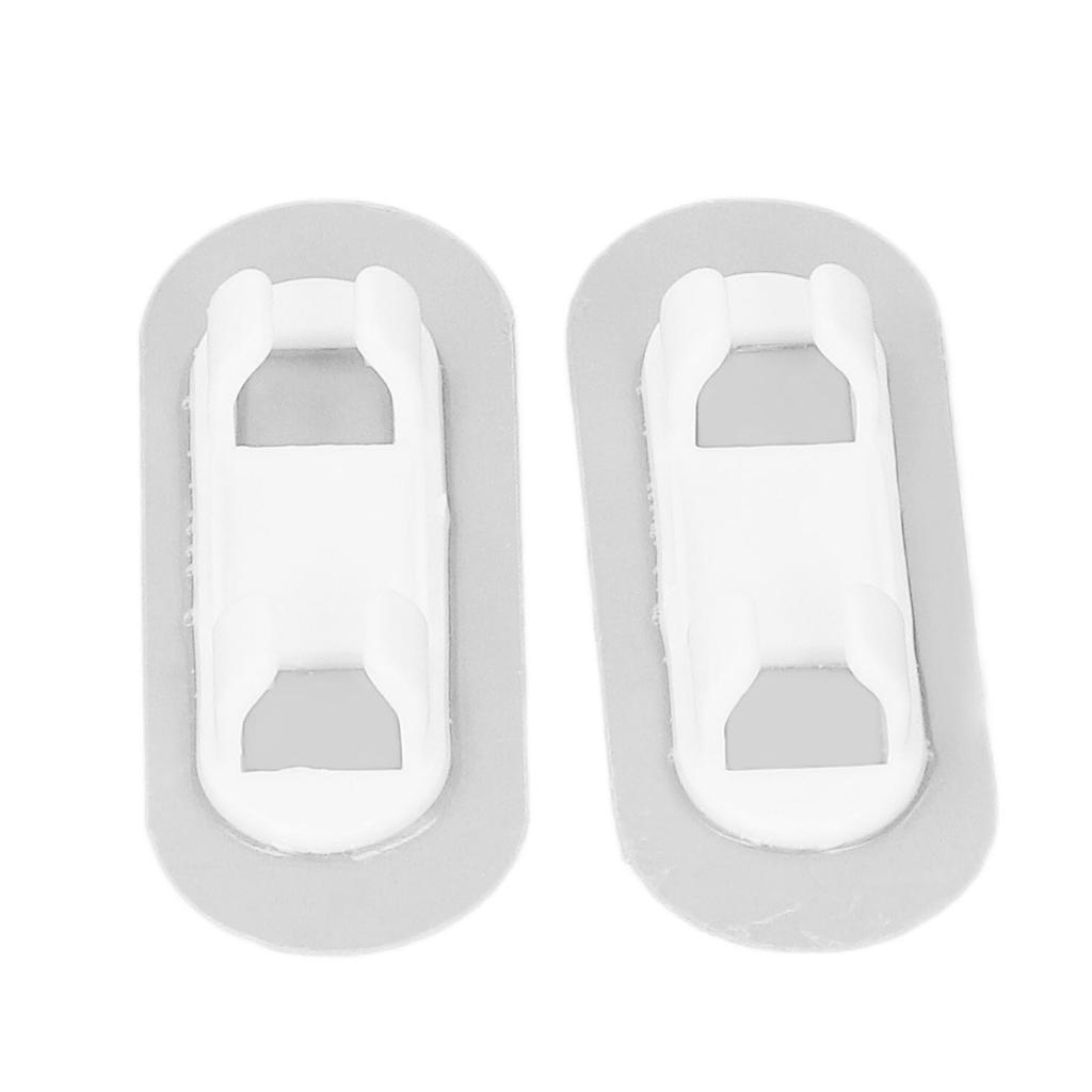 40Pcs Adhesive Cable Clips Punch Adhesive Wire Holders Cord Clips for Home Car Desk