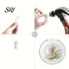Decorative Wall Planter Hanging Glass Clear Flower Vase for Hydroponics Plants Greenery Home Decor Mount Terrarium Propagation Station Bathroom Office