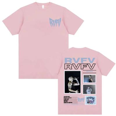 Rapper RVFV Eltiburón Tour 2025 Merch T Shirts Harajuku Vintage Short Sleeve T-shirt Men Women High Quality Casual Loose T Shirt#Color(3)