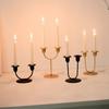 Romantic Candlelight Dinner Iron Candlestick Decorative ItemsPhoto Props Atmosphere