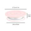 1Pcs Rotating Cake Turntable Anti-Skid Base For Carving Pottery Painting Cake Decoration Suitable For Baking And Pottery Lovers