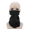 Outdoor MultiPurpose Scarf Breathable UV   Face Cover Headband Washable(Black )