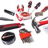 Large 26-piece Tool Set: Combination pliers, screwdrivers, and a hammer, Forcekraft