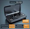 YYK-520 Bluetooth Business Headset: Single-Ear, Over-Ear Design with 5.4 HD Call, Noise Reduction & Extended Battery Life
