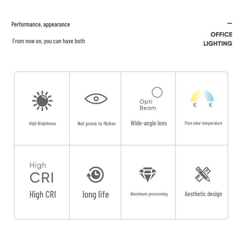 Office LED Pendant Linear Light for Ceiling