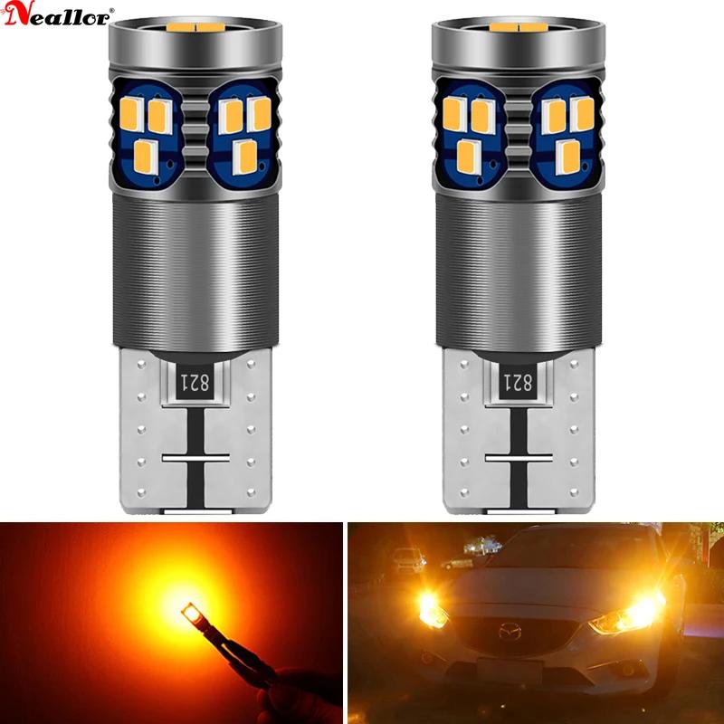 10PCS W5W T10 Led Lights Canbus 26SMD Super Bright 6000K Car Dome Reading License Plate Bulbs Signal Lamp Accessories
