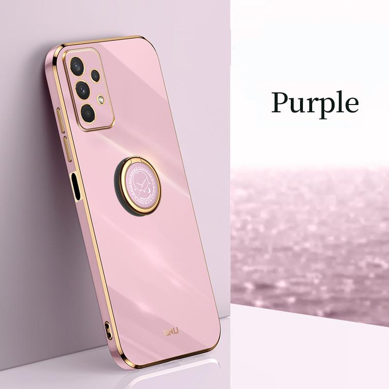 Luxury Holder Phone Case For Samsung S25 S24 S23 S22 FE Plus Note 20 A56 A36 A26 A16 A06 A55 A35 A25 A15 A54 A24 A14 A53 A33 A23 A13 A52 Case