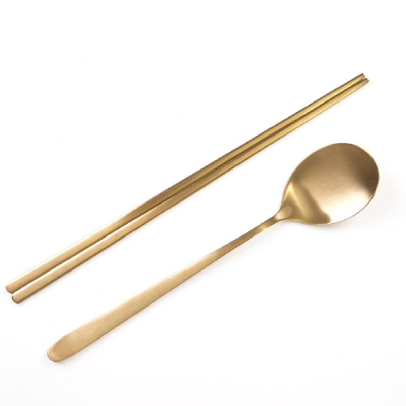 

Gold-Icing Titanium Spoon Set