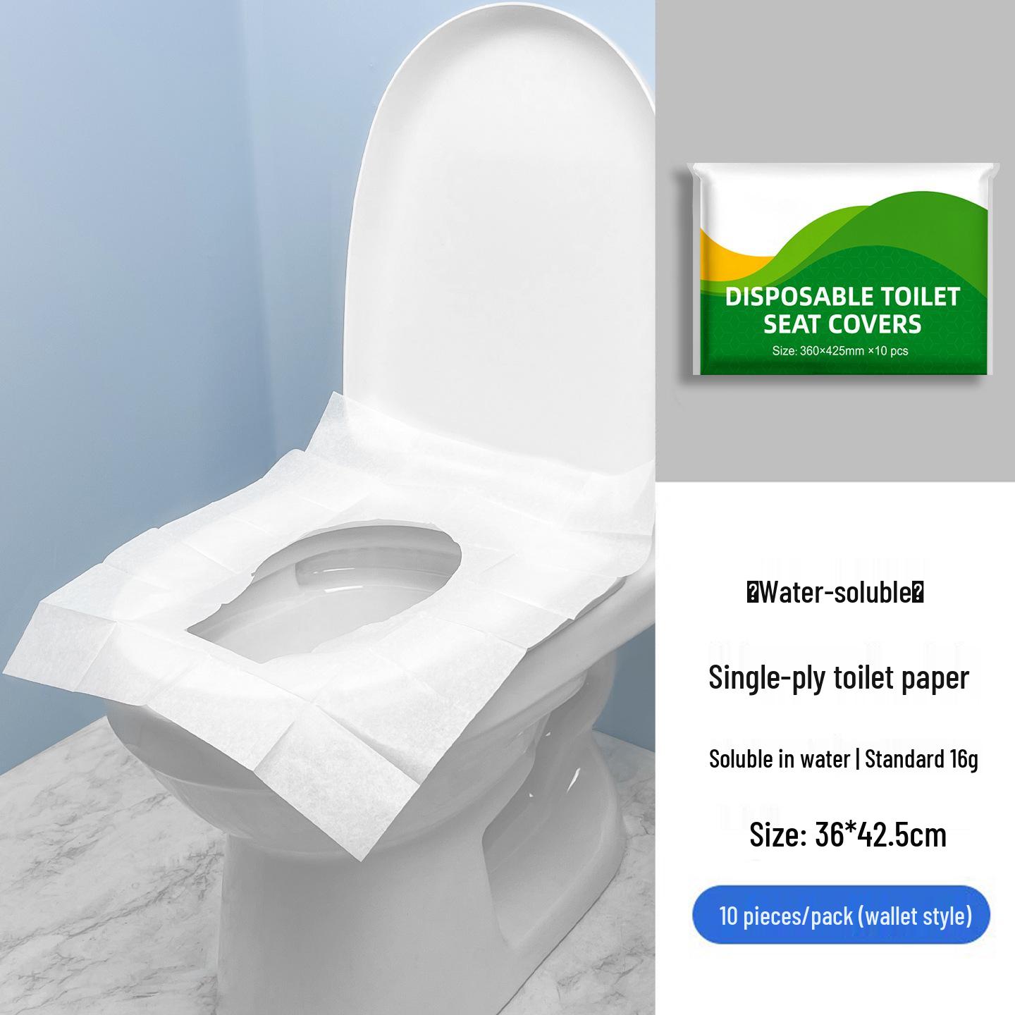 Portable Disposable Toilet Seat Cover for Pregnant and Postpartum Users - Outdoor Anti-Contamination Protection