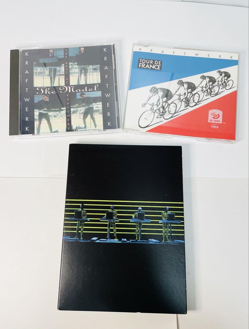 

[USED] Kraftwerk 3 items “The Model” “Tour de France” “Minimum Maximum”