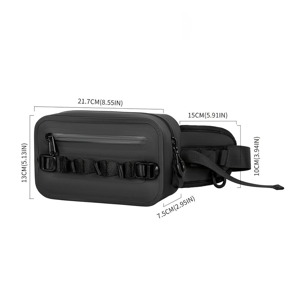Outdoor Fishing Special Fanny Pack, Large-capacity Design, Can Hold Fishing Gear Small Accessories, Mobile Phones and Other Items