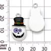 24 Styles Halloween Resin Pumpkin & Ghost Pendant Charms for DIY Jewelry