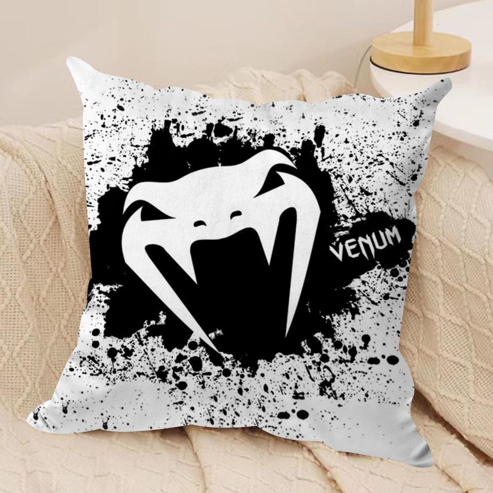 Крутая наволочка V-Venum из шелковистого короткого плюша для диванной подушки, с потайной молнией, мягкий пылезащитный чехол для домашнего декора 30cmx30cm