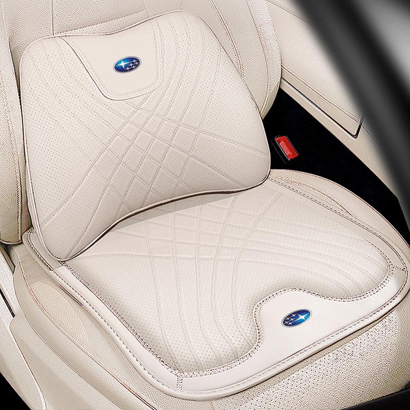 Subaru BRZ, WRX, Forester Headrest and Neck Support Pillow with Memory Foam Lumbar Cushion