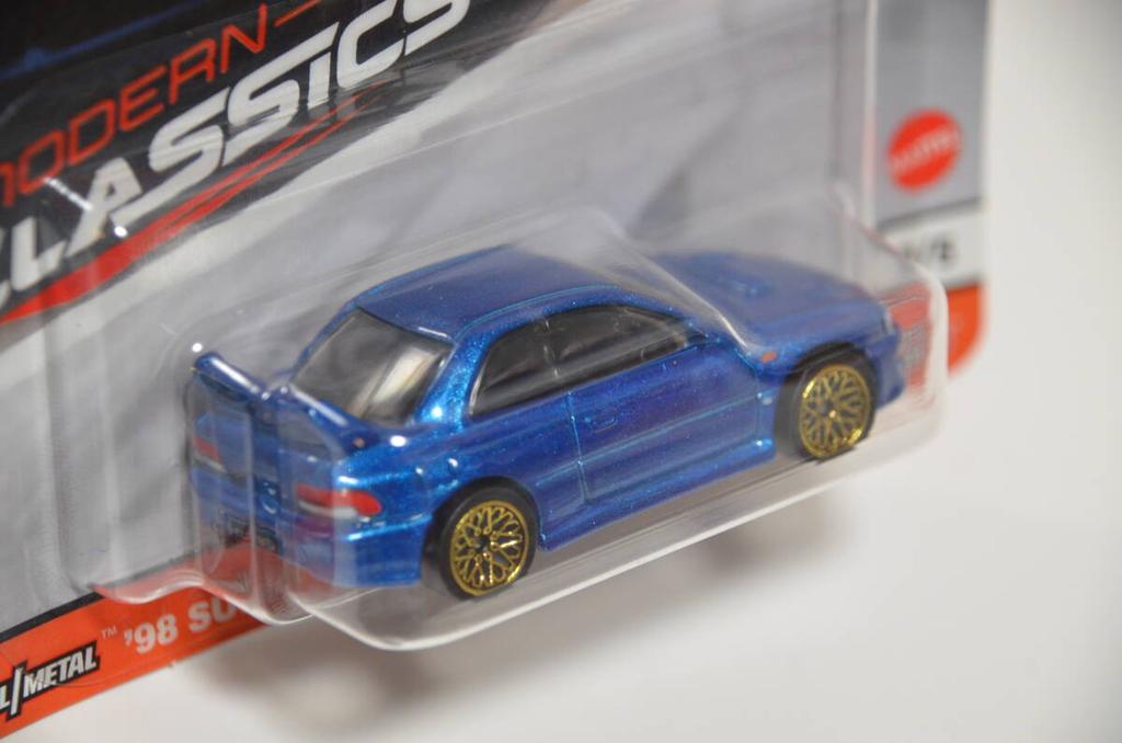 Hot Wheels MODEAN CLASSICS SUBARU IMPREZA 22B Modern Classics Subaru Impreza '98 STi-VERSION #2/5
