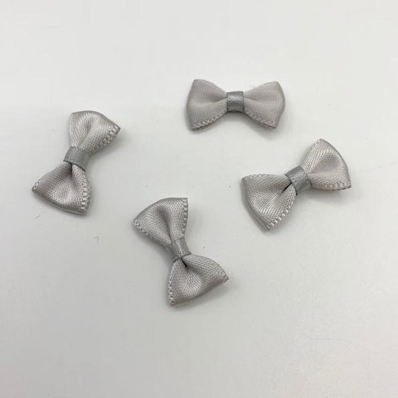 2cm Handmade Mini Cotton Bows for DIY Clothing & Doll Accessories