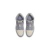 Air Jordan 1 Mid SE Mid-Top Retro Basketballschuhe Grau/Weiß für kleine & große Kinder DN4345-100
