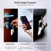 3 in 1 Magnetic 13CM Mini USB Data Cable Mobile Phone Portable Charging Data Cables Type C/Micro USB