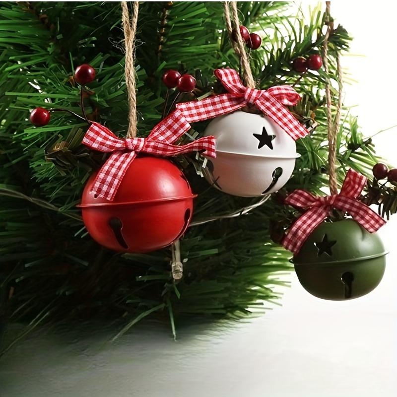 4/8pcs Christmas Bells In Different Styles,Jingle Bells,Multifunctional Christmas Tree Ornaments,Exquisite Christmas Decorations