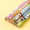 6Pcs/Set Stationery Set Cartoon Design Complete School Supplies with Pencil Eraser Ruler Back To School Stationery Kit