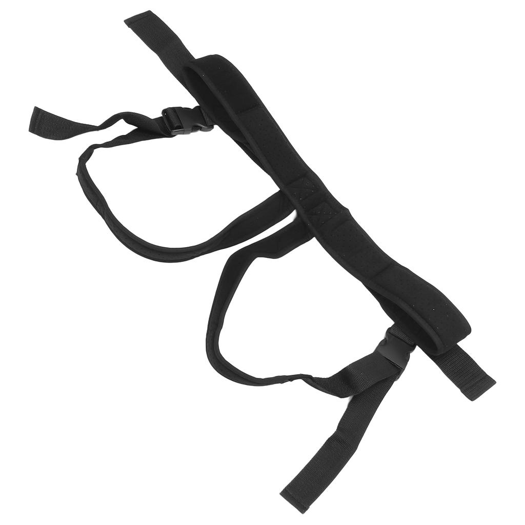 Wheelchair Safety Belt Elastic Cushioning OK Fabric Breathable Plastic Steel Buckle Wheelchair Straps