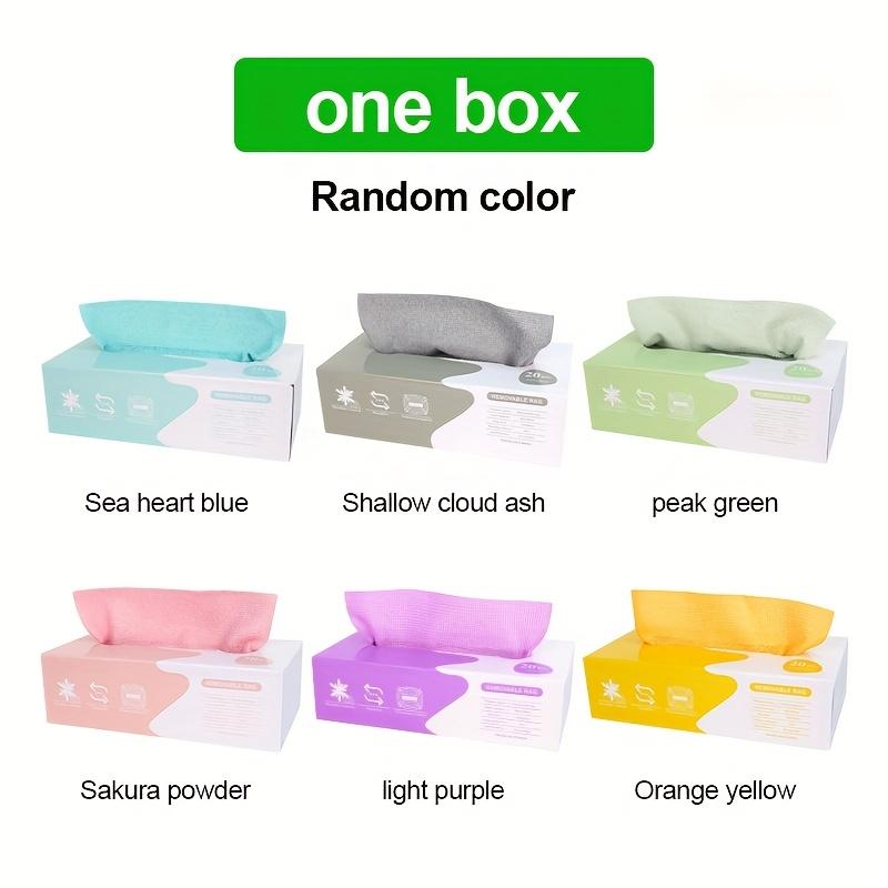 High qualityExtractable Dishcloths 20pcs/Box, Microfiber Cleaning Cloths for Dishes & Utensils Multi-Purpose Towels, Double-Sided Scrubbers, Scouring