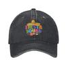 Dabbing Mexican Skull Cinco De Mayo Baseball Cap Vintage Distressed Denim  Headwear Unisex Style Outdoor Running Golf Caps Hat