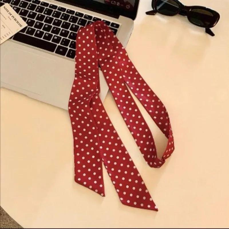 women's polka dot bow hair clips, fashionable cute hair accessories for the back of the head, suitable for afternoon tea, Mother