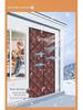 Winter Cotton Waterproof Door Curtain - Punch-Free, Windproof, Warm, Thickened, Magnetic Partition for Air Conditioning