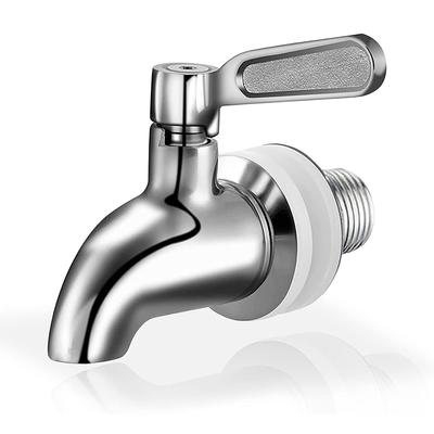 304 Stainless Steel Spigot Water Tap Faucet for Beer Juice Beverage Drink Wine Barrel Dispenser Tap 16mm 12mm