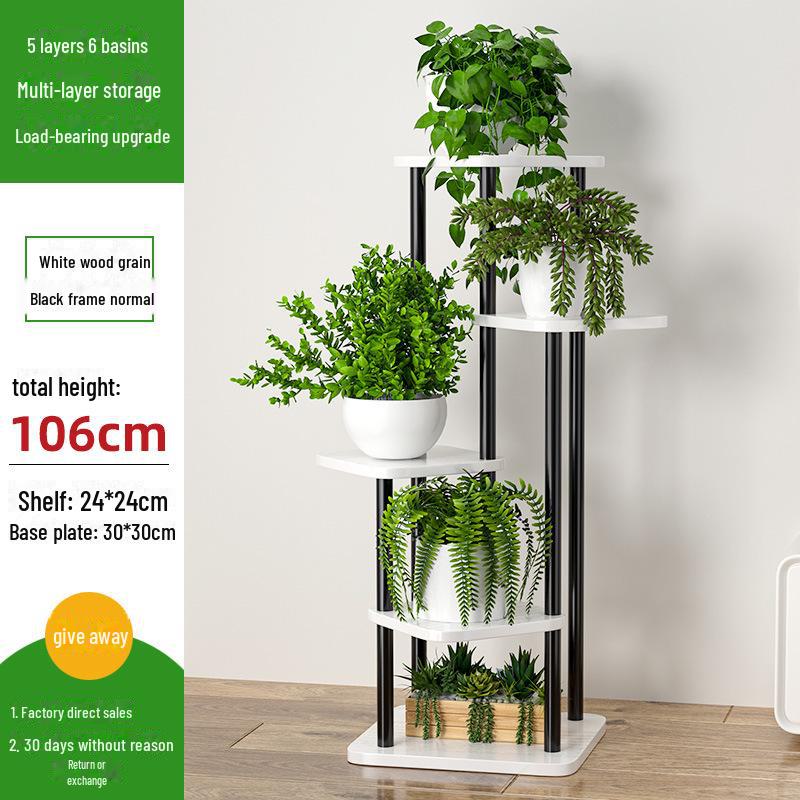 Cross-Border Multi-Layer Indoor Flower Rack for Living Room or Balcony
