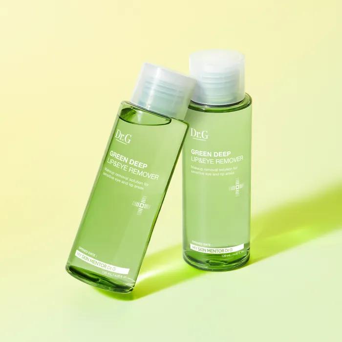 Low-irritation clean cleansing_Green Deep Lip & Eye Remover 120mL x 2