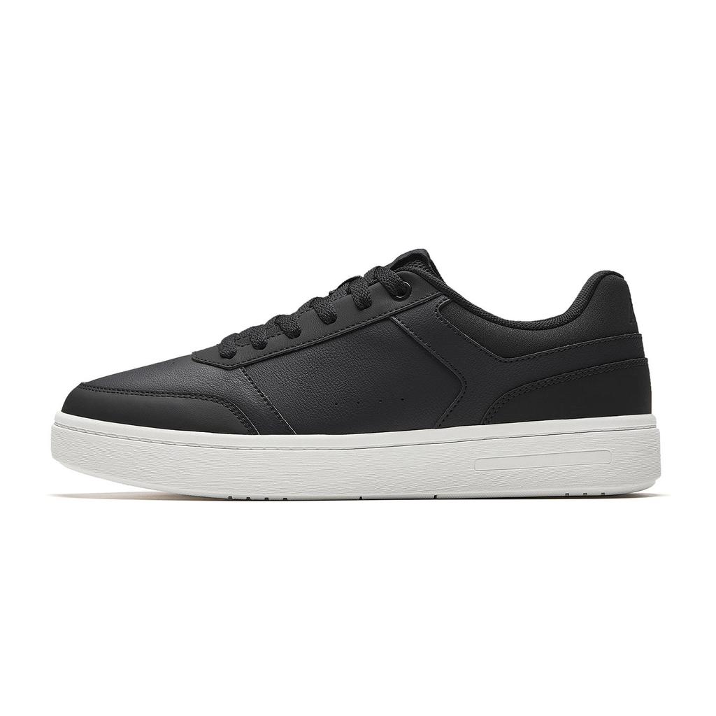 ANTA Men Classic Casual Skate Shoes Black White 112548011-4