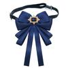 Spilla Fibbia Fiocco di Perle Tessuto Retrò Cravatta di Nastro Coreana Cravatta di Cristallo Accessori di Moda per Abbigliamento Donna