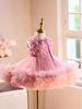 Girls' Flower Girl Wedding and Princess Party Dress for Birthday, Host, Piano Performance, and Special Events