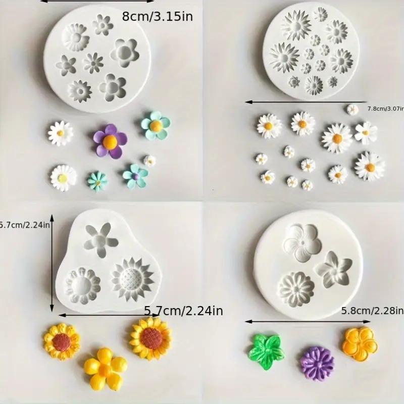 1 Piece 3D Elegant Rose Silicone Mold - Reusable Flexible Mold for Candle, Resin Art, Handmade Soap and Clay Making, Exquisitraft Enthusiasts