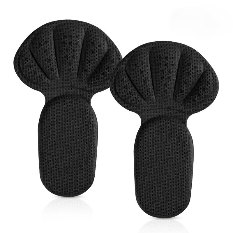 Naklejki na obcasy Trampki Podkładki ochronne na pięty Ulga w bólu Reduktor rozmiaru buta Pół poduszki Wkładki do pięty W kształcie litery T Wkładka do pielęgnacji stóp butów