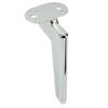 Loft Möbelbein Silber Chrom Höhe 15 cm