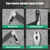 Professional Pry Bar Tool Nail Puller For Woodworking Construction Featuring Sharpened Claw And Shock Resistant Design