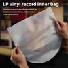 Useful 12 Inch Vinyl Records Sleeve Clear Resealable LP Vinyl Record Cover Inner Record Sleeves