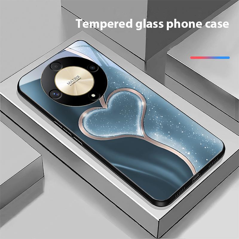 Gradual Love Big For Honor Magic 6 50 70 90 Lite X7b 200 Pro Nova 10 Nova 5T X6 P30 Pura 70 Ultra Tempered Glass Phone Case