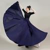 Flamenco Skirt for Women Spanish Dance Skirt Belly Dance Long Dress Big Swing Skirt Gradient Color 720 Performance Gypsy Skirt