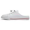 New Men's Slippers Tide Casual All-match Fashion Mens Shoes Genuine Leather Breathable Half Shoes For Men Luxury Half Slippers